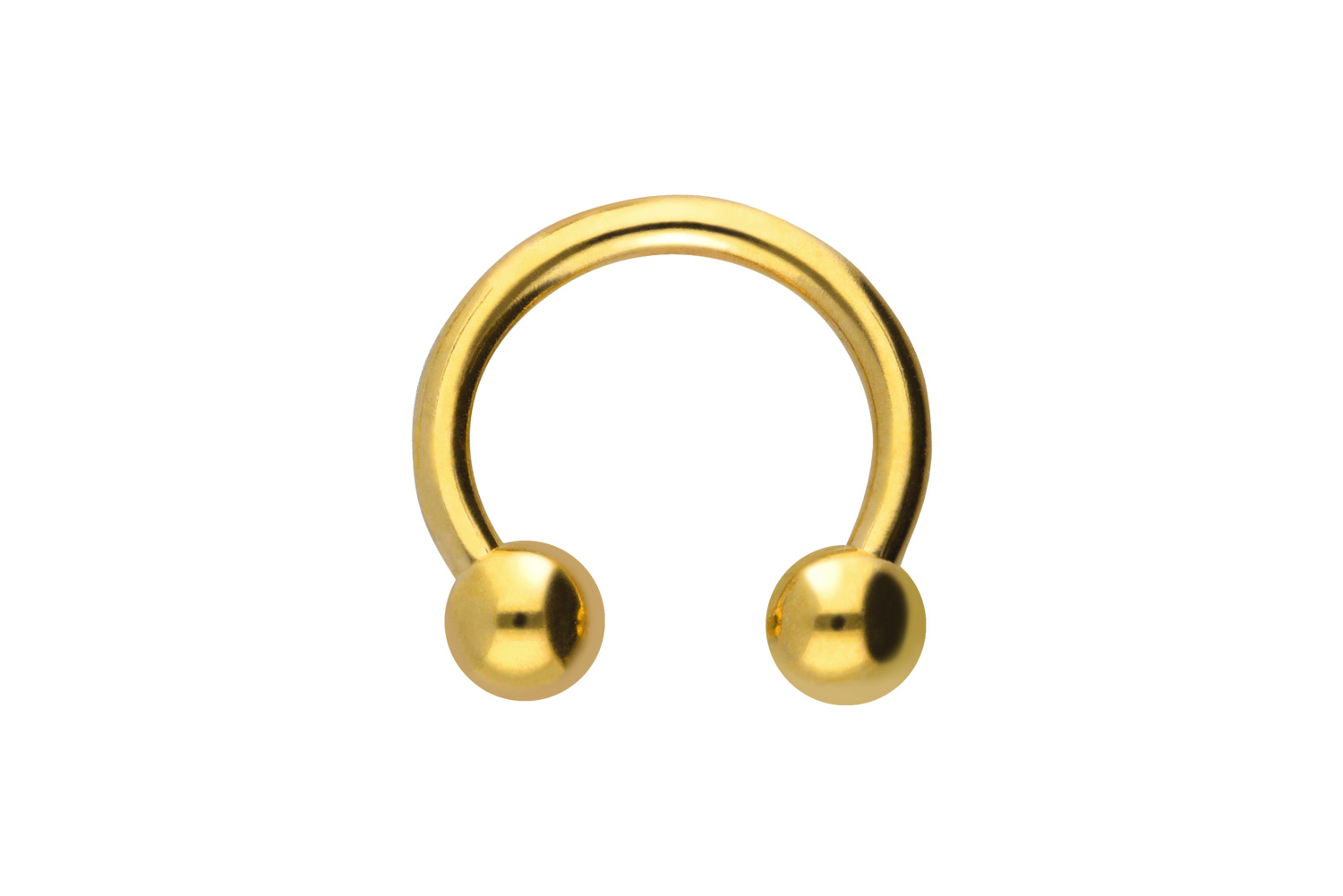 Chirurgenstahl Hufeisenring Piercing
